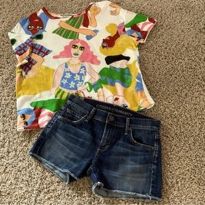 EUC Citizens of Humanity Shorts, Sz 24